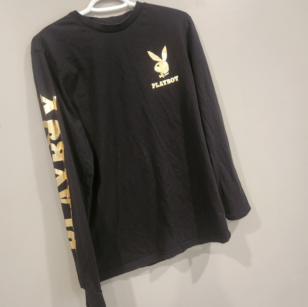 Long Sleeve Playboy Top